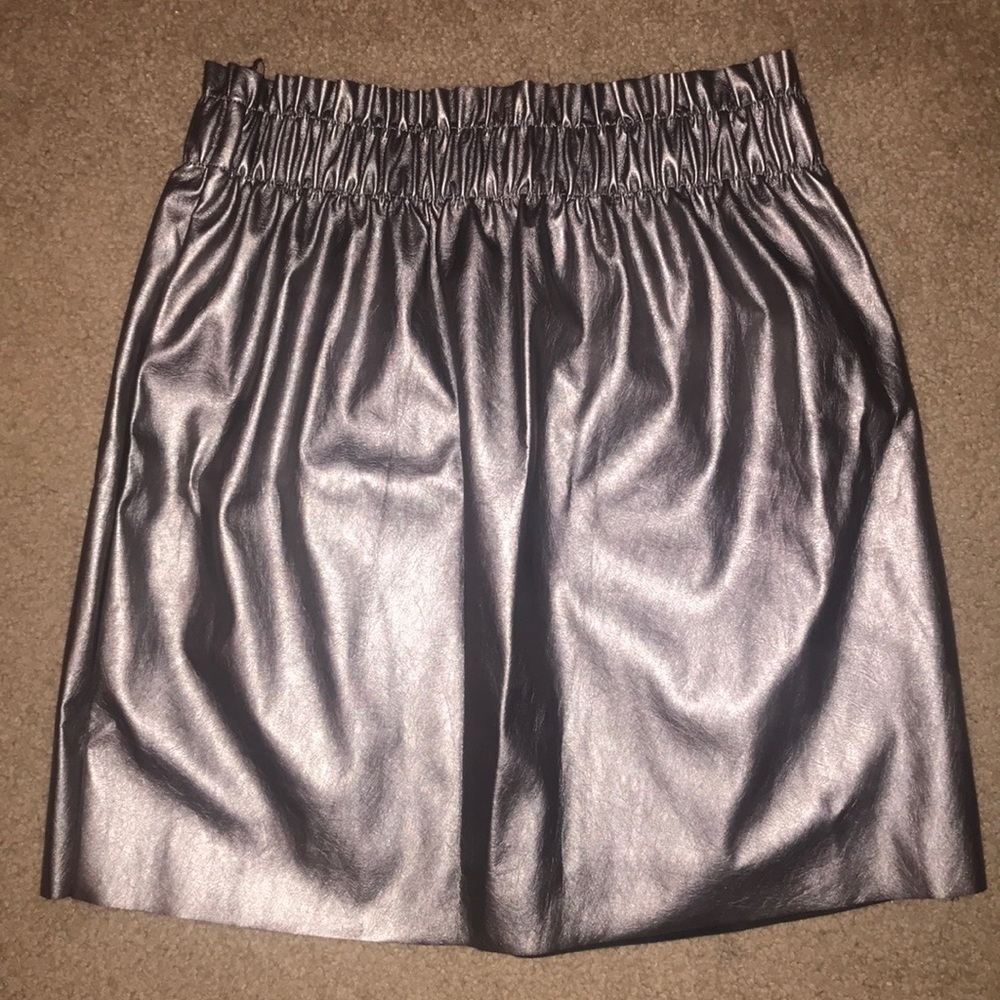 Metallic skirt never worn!